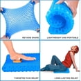 thumbnail image 2 of Gel Seat Cushion with Breathable Honeycomb Design for Back Pain Relief, Cooling Office Chair Pad, 2 of 6