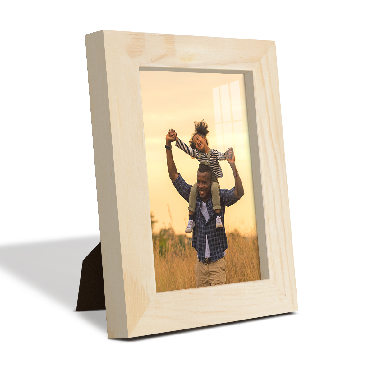 3.5x5 Wood Grain Picture Frame - Palo Santo