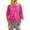 Watermelon Red, variant on WHEANG Summer Fashion Crochet Top for Women Solid Color V Neck Beach Cover Up Crochet Long Sleeve Casual Tops Cover Cruise Outfit Breathable Loose Fit Blouse(Color Yellow Size S)