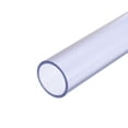 thumbnail image 1 of Tubo rígido de PVC transparente Uxcell 43mm ID 50mm OD 14" de alto impacto para tubería de agua, acuario, pecera, azul transparente, 1 of 6