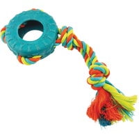Boss Pet Chomper Tredz Rubber Tire & Rope Tug CTZ100M
