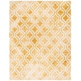 thumbnail image 3 of Safavieh Dip Dye Jolyon Geometric Wool Area Rug, Gold/Ivory, 9' x 12', 3 of 12