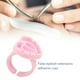 thumbnail image 1 of 100 Uds Soporte de anillo de pegamento para extensiones de pestañas Ndcxsfigh en forma de corazón copa de pegamento para pestañas (rosa), 1 of 9