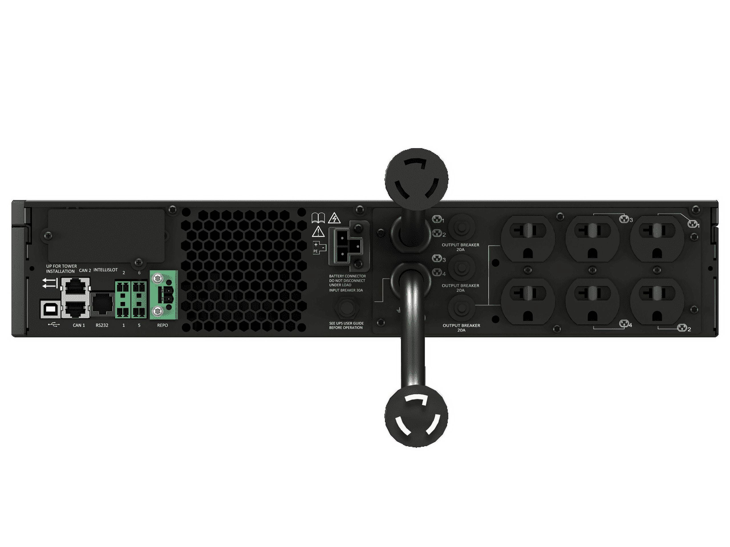 Vertiv Liebert GXT5LI-3000LVRT2UXL GXT5 Lithium-Ion Online UPS 3000VA/2700W 120V Tower/Rack UPS -Single-phase UPS |0.9 Output Power Factor | Lowest TCO | Optional RDU101 Card| full-color LCD Interface