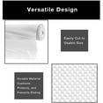 thumbnail image 4 of Smart Design Shelf Liner Premium Grip - 18 Inch x 48 Feet Total (Set of 6 Rolls) - Drawer Cabinet Non Adhesive - Kitchen - White, 4 of 5