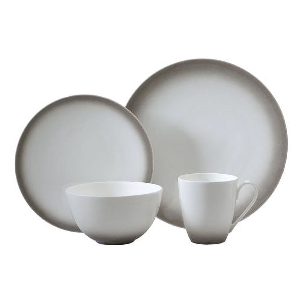 Auratic Inc. Aladdin Bone China 4 Piece Place Setting, Service for