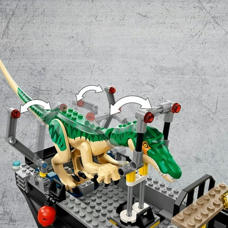 LEGO Jurassic World Baryonyx Dinosaur Boat Escape 76942 Building Set (308 Pieces)