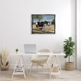 thumbnail image 3 of Stupell Industries La Carriole du pere Junier Henri Rousseau Painting Painting Luster Gray Floating Framed Canvas Print Wall Art, Design by one1000paintings, 3 of 5