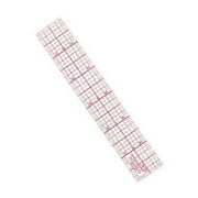 C-Thru Transparent Standard Plain Edge Plastic Ruler, 12 in