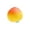 Yellow, variant on Large Simulation Peach Stress Relief, Soft Squeeze Fidget Ball for Office Home Decoration