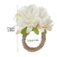 thumbnail image 3 of Dvkptbk Napkin Buckle 4Pcs Simulated Flower Napkin Buckle Rope Napkin Ring Restaurant Table Napkin Buckle Home Decor, 3 of 6