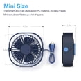 thumbnail image 2 of Mini ventilador USB de 4 pulgadas azul oscuro WT-312 Adepaton FLD-2330, 2 of 8