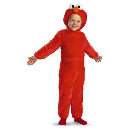 Elmo Plush Deluxe Child Costume - Size 4-6X