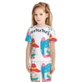 thumbnail image 5 of Balery Gnomes Summer Conjunto de Pijama Infantil de Manga Corta con Estampado – Ropa de Dormir de Algodón Suave-XX-Large, 5 of 5