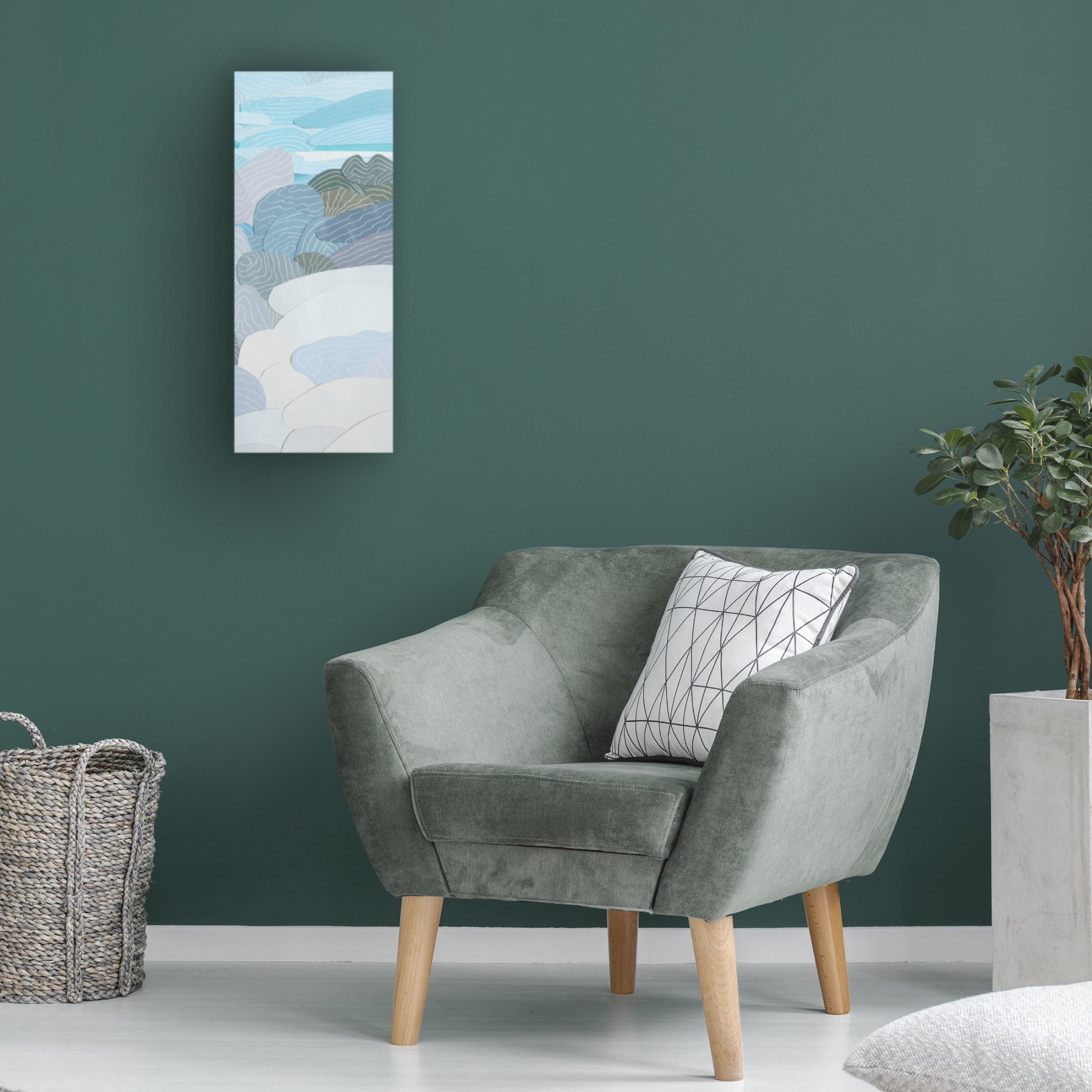 Trademark Fine Art Coco Good  Chiang Mai Vert I Canvas Wall Art