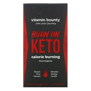 Vitamin Bounty Burn On Keto, Calorie Burning Thermogenic, 60 Capsules