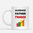 thumbnail image 2 of Custom Mugs Husband Father Stock Market Trading Lovers Funny Mens Trader Gifts Santa Christmas Presents Ceramic Coffee 11oz 15oz Mug, 2 of 7