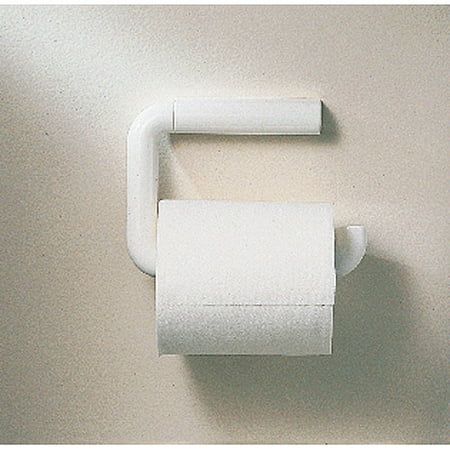 InterDesign Wall Mount Toilet Paper Holder for Bathroom, White ... - InterDesign Wall Mount Toilet Paper Holder for Bathroom, White