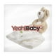 thumbnail image 4 of YeahiBaby Adorable oso manta de seguridad adorable animal de peluche edredón de bebé juguete calmante (blanco), 4 of 6