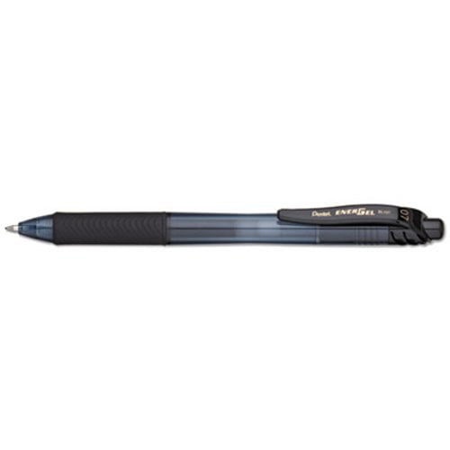 Verdorie Vaag wekelijks New Pentel EnerGel X Roller Ball Retractable Gel Pen, Black Ink, Dozen ,  Each - Walmart.com