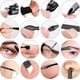 thumbnail image 5 of Kit de manicura y pedicura - Cortauñas profesional Cortador de cutículas de acero inoxidable - Kit de manicura y pedicura Juego de 16 piezas con caja exquisita (marrón, 5 of 5