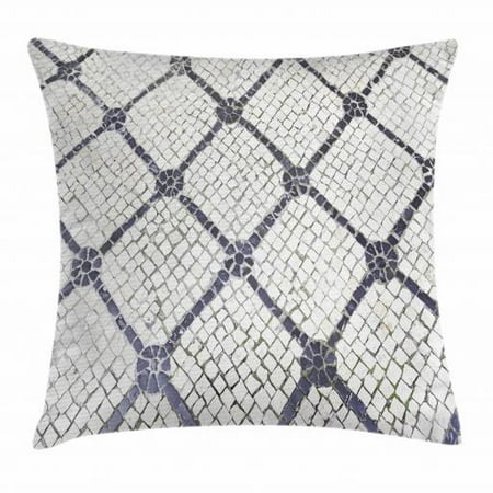 Cobblestone Throw Pillow Cushion Cover Urban City Traditional