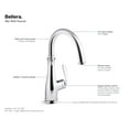 thumbnail image 4 of Kohler K-29107-2BZ Bellera Bar Sink Faucet Oil-Rubbed Bronze (1-Handle), 4 of 6