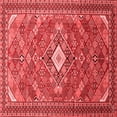 thumbnail image 1 of Ahgly Company Indoor Square Persian Red Traditional Area Rugs, 5' Square, 1 of 4