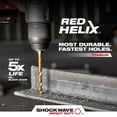 thumbnail image 4 of Milwaukee-48-89-4615 9/32 in. Titanium SHOCKWAVE Drill Bit, 4 of 11