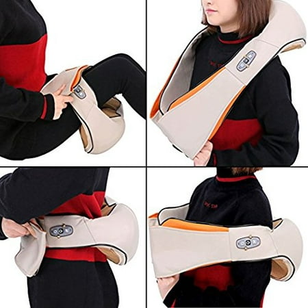 Shiatsu Neck Back Shoulder Massager Pillow with