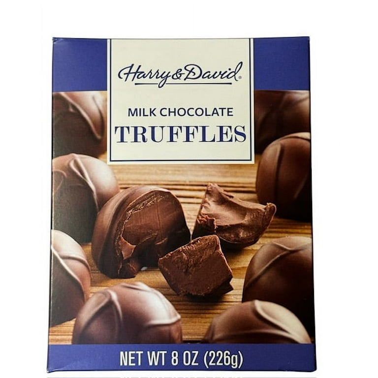Harry and David Milk Chocolate Truffles, 8 Ounce Gift Box