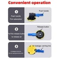 thumbnail image 3 of Suction Cups Repairing Tool Car Supplies Vehicle Fittings Multipurpose Powerful Heavy Duty Threaded Stud Stabilizer Hand Pump Black M6, 3 of 8