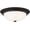 Oil-Rubbed Bronze, variant on Reedley 2-Lights Flush Mount Ceiling Light, 11 Inch Lighting Fixture for Kitchen, Bedroom, Bathroom, and Hallway, White Alabaster Glass, Satin Platinum, 1257S-SP-AL