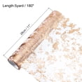 thumbnail image 2 of Uxcell Rose Gold Table Runner 11" x 180", Metallic Foil Thin Mesh, 2 of 5