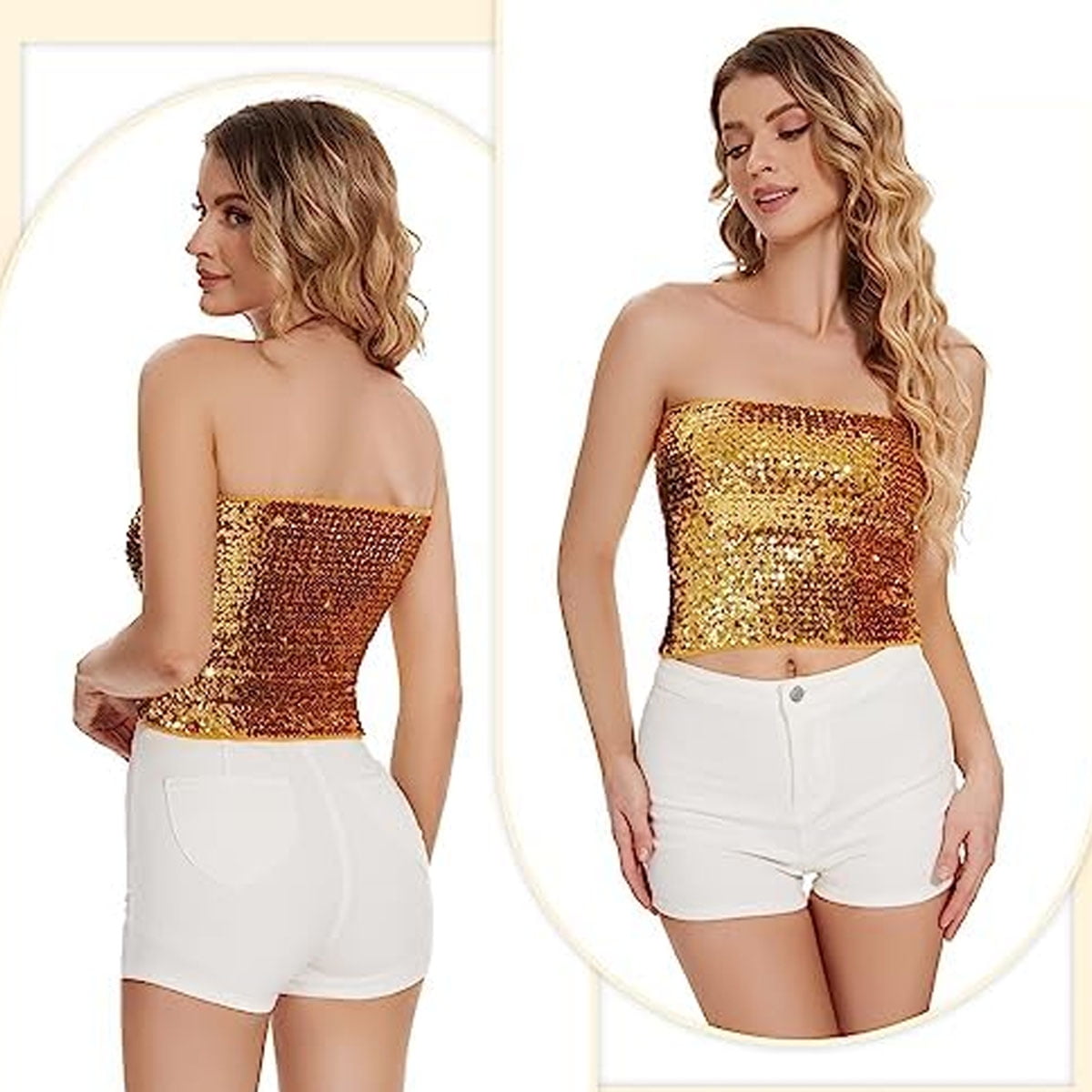 mermaid bustier top