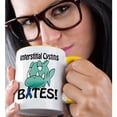 thumbnail image 2 of 3drose, Interstitial Cystitis Bites Awareness Ribbon Cause Design, 15oz Two-tone Yellow Mug, 2 of 6
