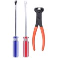 thumbnail image 1 of Kit de Tournevis Pince Coupe-Bordure Fil Extracteur de Clous Ensemble d'Outils 21835, 1 of 15