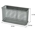 thumbnail image 2 of Pro Space Magnetic Storage Basket Metal Mesh Office Supplies Holder, Black（Large), 2 of 6