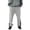 VZ18# Light Gray, variant on Mens Pants Patchwork Padded Button Stretchy Basketball Trousers Lightweight Sports Athletic Gym Pants Fashion Casual Relaxed Cozy Dailywear