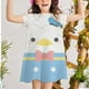 thumbnail image 2 of Vestido de niña, vestido de verano para niña, vestido de princesa para niña de 2 a 12 años, vestido informal con estampado de Donald, precio bajo para mujer 5T heqiyong CONDUJO, 2 of 2