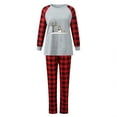 thumbnail image 2 of SwiftWear Family Christmas Pajamas Matching Sets Christmas Comfy Sleepwear Long Sleeve Tops with Pants Funny Two Piece Pjs, 2 of 4