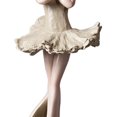 thumbnail image 2 of Ballet Girl Figura clásica Bailarina ligera Esculturas elegantes Decoración del hogar (C), 2 of 5