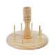 thumbnail image 5 of 8 bobinar suministros de coser de hilo Herramienta manual práctica portátil, ganchillo de rosca de madera, tejido, bordado, bordado, 5 of 9