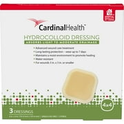 Cardinal Health Hydrocolloid Dressing, 3 Ct