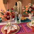 thumbnail image 5 of Peele Pink Seagrass Placemat - Set of 4, 5 of 5