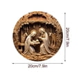 thumbnail image 3 of Limited Time Deal karymi Acrylic Christmas Decoration Baptismal Pendant Holiday Wall Decoration Christmas Decorations Big Savings Big Savings Gifts for Women, 3 of 5