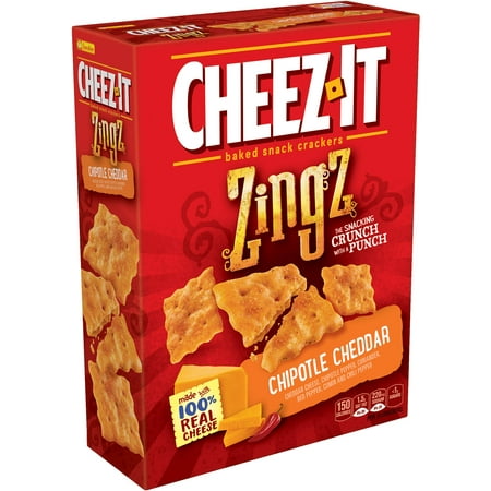UPC 024100784356 product image for Cheez-It Zingz Chipotle Cheddar Baked Snack Crackers, 12.4 oz | upcitemdb.com