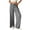 Dark Gray, variant on PUMISAS Athletic Joggers Pants For Womens Drawstring Loose Knitted Pants Sports Trousers