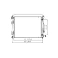 thumbnail image 2 of NEW RADIATOR ASSEMBLY IS COMPATIBLE WITH 2012-13 HYUNDAI ACCENT 1.6L L4 1591CC 97CID HATCHBACK 13253 25310 1R150 HY3010174, 2 of 2