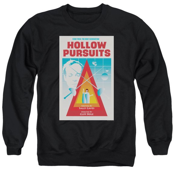 Star Trek Tng Season 3 Episode 21 Adult Crewneck Sweatshirt Black